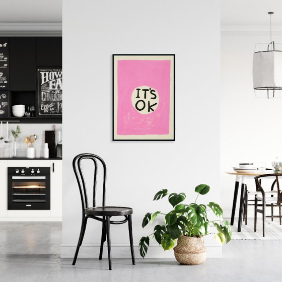 Het is oké - David Shrigley - Poster 50 × 70 cm – Paper (photo 2 of 9)