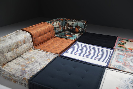 Image 1 of Very rare XL Mah Jong ‘Jean Paul Gaultier' - Hans Hopfer - Roche Bobois France