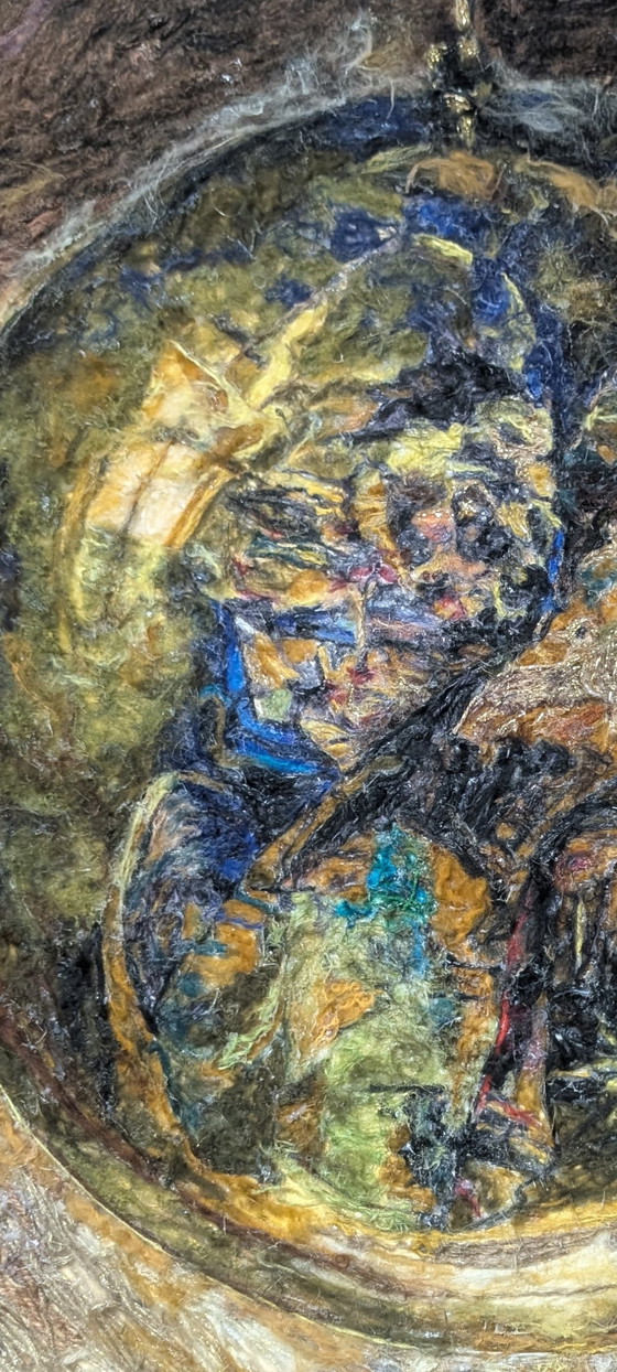 VANO – Between Worlds – Œuvre d'Art Originale en Fil – Peintures et dessins, Wool (photo 4 of 12)