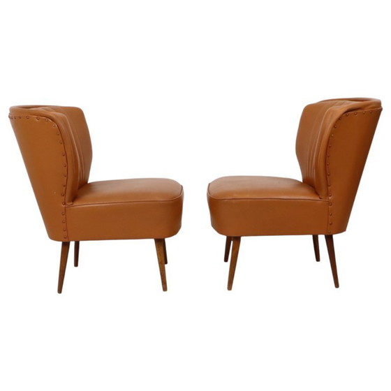 Image 1 of Coppia di sgabelli da cocktail vintage