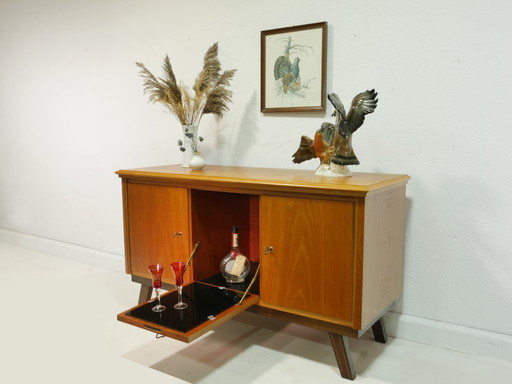Buffet vintage avec bar intégré - années 60, Allemagne