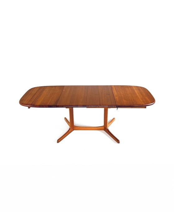 Image 1 of Table de salle à manger extensible en teck, Dyrlund '70s