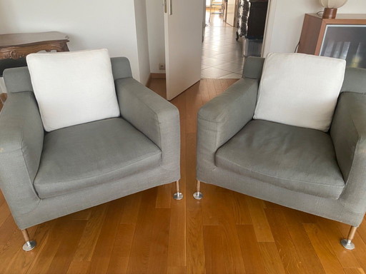 Divano modello Harry e 2 poltrone B&B Italia