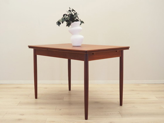 Image 1 of Tisch aus Teakholz, dänisches Design, 1970er Jahre, Produktion: Dänemark