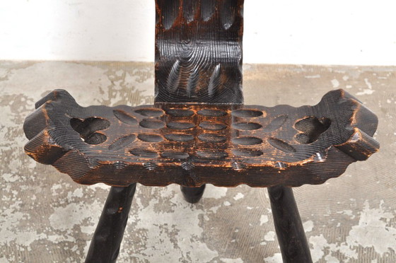 Image 1 of Brutalist Spanish Chair, 1960s