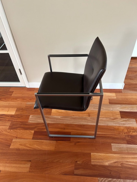 Image 1 of 6 sedie da pranzo Arco Frame