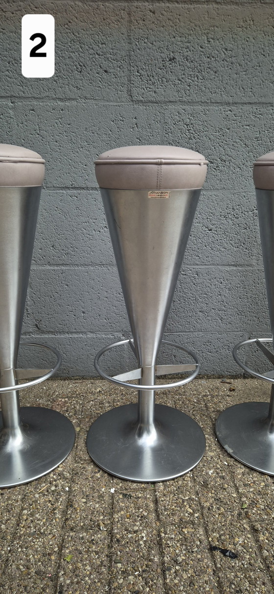 Johanson Design Barhocker – rvs, Leather (photo 4 of 8)