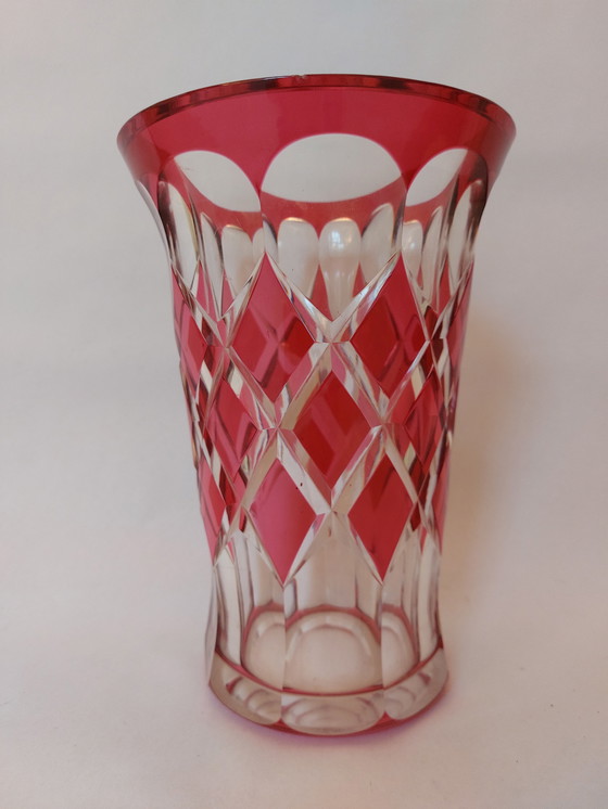 Image 1 of Vintage crystal vase
