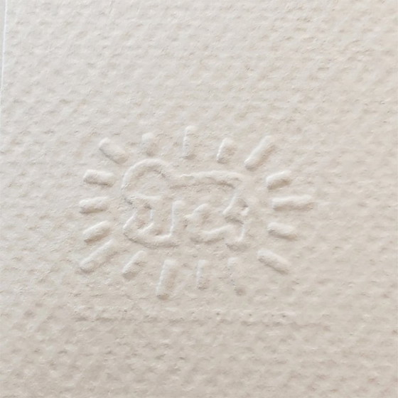 Image 1 of Lithografie van Keith Haring uit de jaren 1990, gelimiteerde oplage, genummerd met potlood.