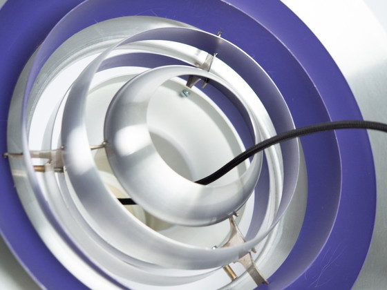 Lampe à Suspension P376 Vintage Danoise par Fabricius et Kastholm, Nordisk Solar, 1964 – Aluminium (photo 14 of 15)