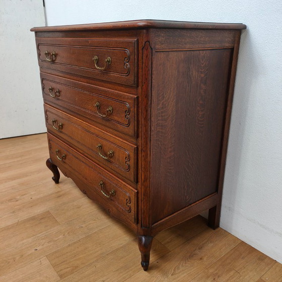 Image 1 of Commode vintage de style campagnard Queen Anne
