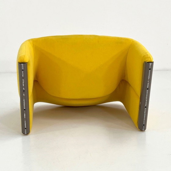 Image 1 of Gelber F598 Groovy Chair von Pierre Paulin für Artifort, 1970er Jahre