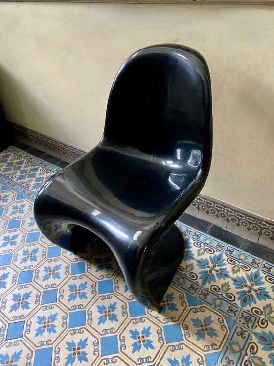 Image 1 of Set di 2 sedie vintage Panton – Herman Miller / Fehlbaum (1971)