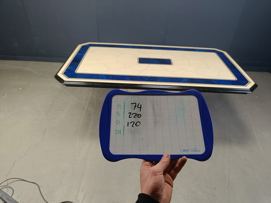 Image 1 of Tavolo da pranzo laccato vintage, anni &#39;70