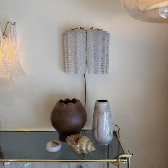 Image 1 of Italiaanse Murano tube glazen wandlamp