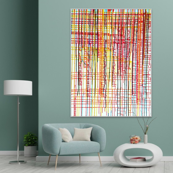 Minimalistische Komposition XXL – Gemälde & Zeichnungen, Canvas (photo 3 of 14)