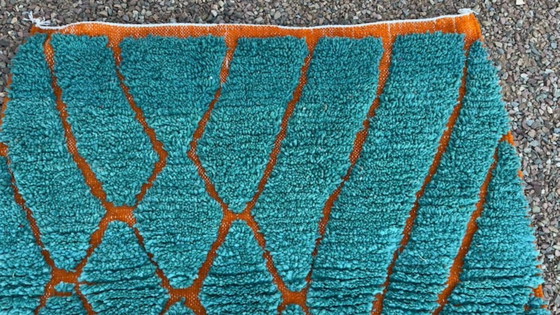 Image 1 of Tapis berbère en laine authentique 150cmx100cm