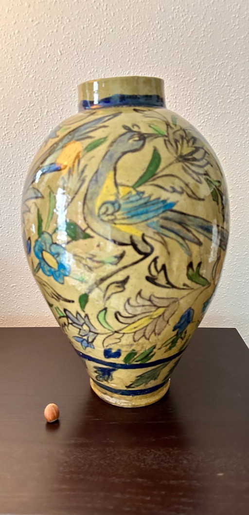 XXL VASE DYNASTIE KADJAR PERSE ANCIEN