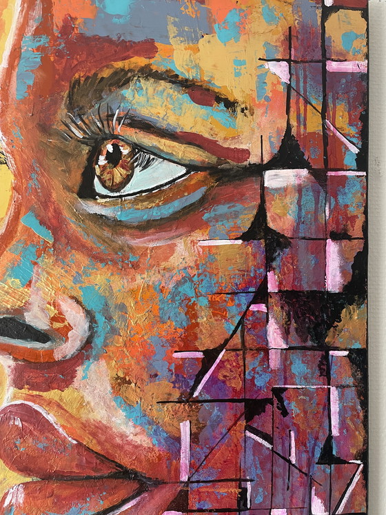 Image 1 of Abstract portrait