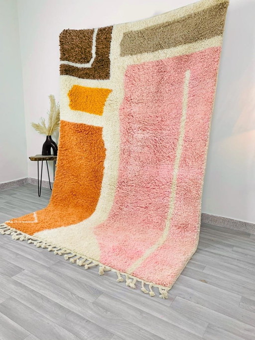 Tapis Berbère Fait À La Main Traditionnelle Artisanale Taille 2/3 M – Ahrend, vloerkleden en tapijten, Wool (photo 2 of 7)