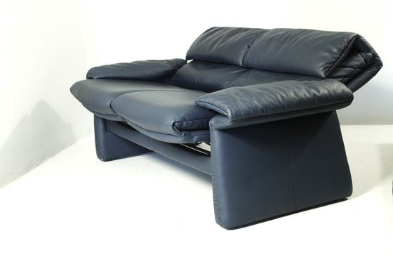 Image 1 of 2-Seater Leather Sofa Lugano by Erpo Int., Design 1985