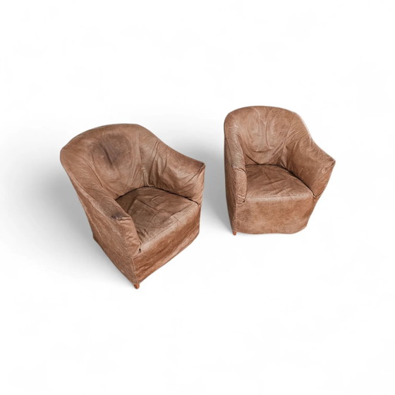 2 x Fauteuil Doralice par Antonio Citterio / Paolo Nava / années 1980 – Retro (photo 3 of 13)