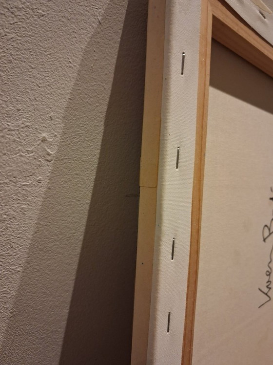 Image 1 of Koen betjes Krusty the clown x mcdonalds x banksy mashup painting