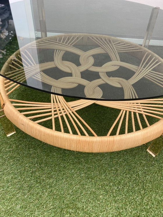 Image 1 of Table basse design de l'ère spatiale, très belle