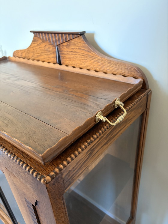 Image 1 of Vintage Art Deco tea cabinet, Amsterdam School style