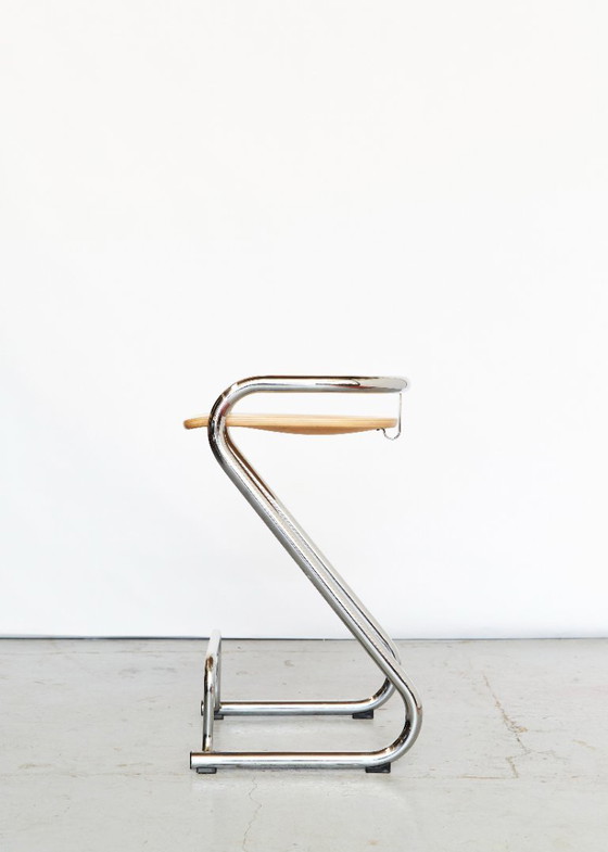 Image 1 of S70 Tabouret de bar de Lindau & Lindekrantz pour Lammhults, années 1960