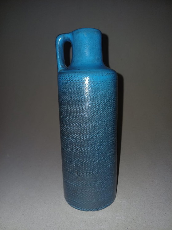 Skandinavische Keramikvase von Ingrid Atterberg, Upsala Ekeby, Serie „Bris“, 20 cm – Vasen, Ceramic (photo 7 of 12)