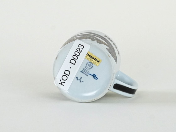 Image 1 of Tazza in porcellana, design danese, 1984, designer: Mogens Andersen, produzione: Royal Copenhagen