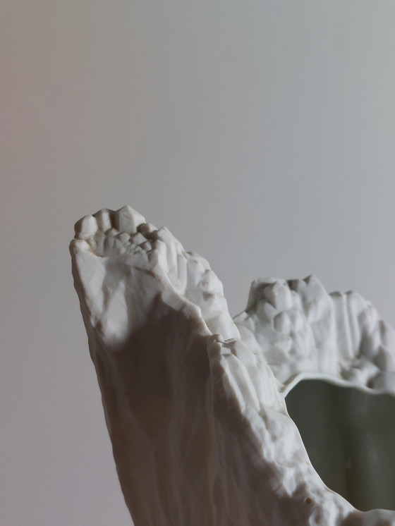 Image 1 of Vintage mid century Hutschenreuther Felsdekor Biskuitporzellan Vase 