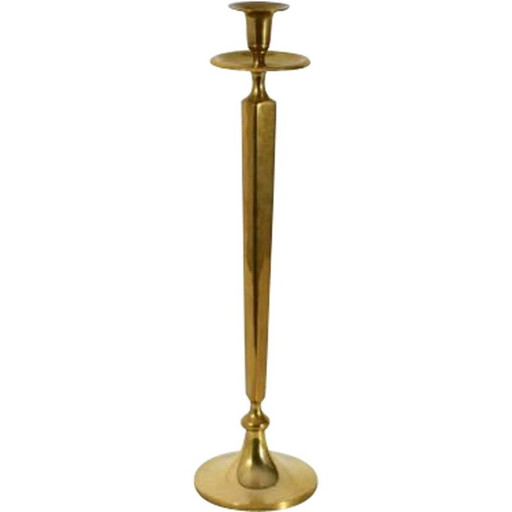 Chandelier vintage en laiton