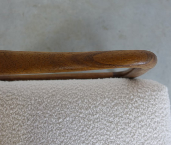 Image 1 of Fauteuil à dossier haut Bovenkamp | Design vintage années 50