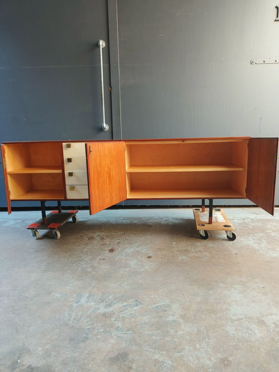 Formula credenza vintage elegante anni '60 design retrò stile danese – Formule Meubelen, Credenze, Metallo (photo 15 of 15)