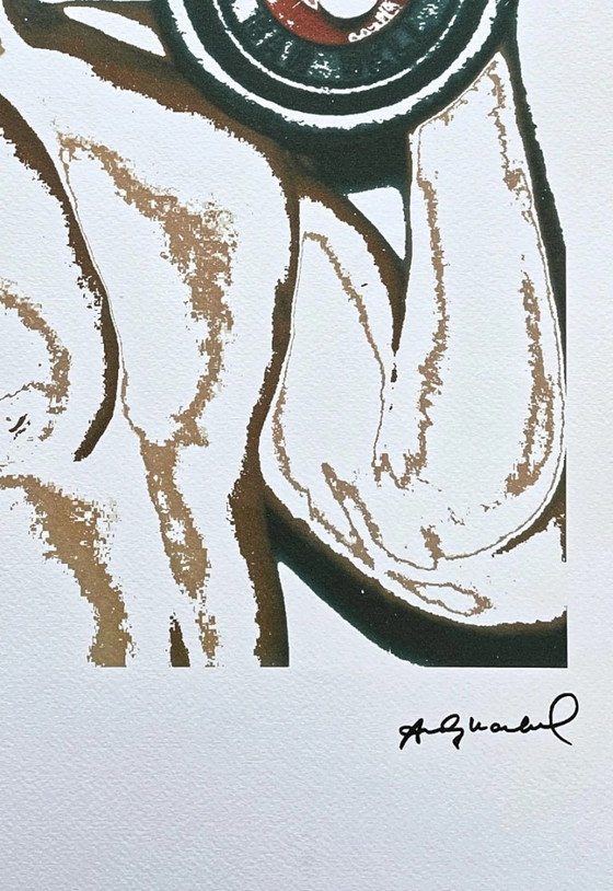Naar Andy Warhol, Bodybuilder, jaren 80, lithografie – Litho's & Zeefdrukken, Paper (photo 4 of 7)