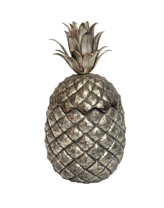 Secchiello Ghiaccio Ananas Mauro Manetti Anni '70 – Accessori da tavola, Cast Iron, Metal (photo 5 of 11)