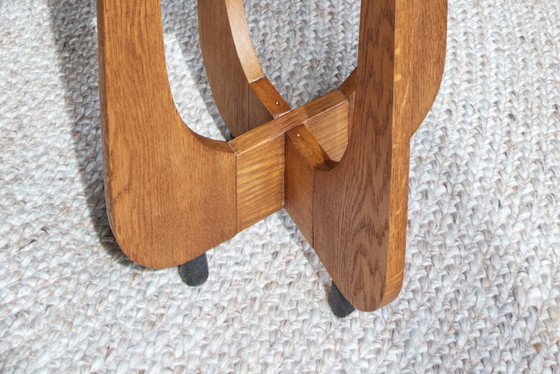 Image 1 of oak side table Amsterdam School