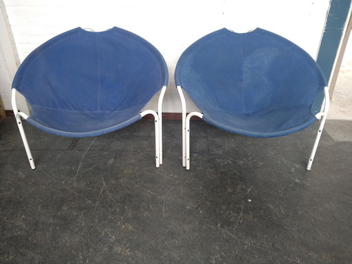 2 x Ballonstuhl 1960er Jahre