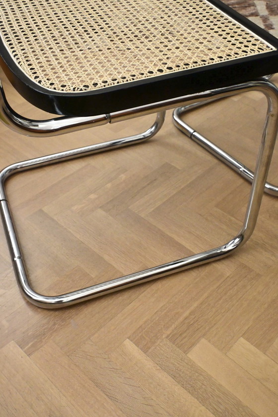 Image 1 of Juego de 6 piezas italianas B32 “Cesca” modelo Marcel Breuer B32