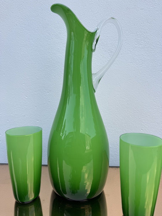Murano glazen sinaasappelsapset, jaren 60 – Glazen & Karaffen, Murano Glass (photo 8 of 14)