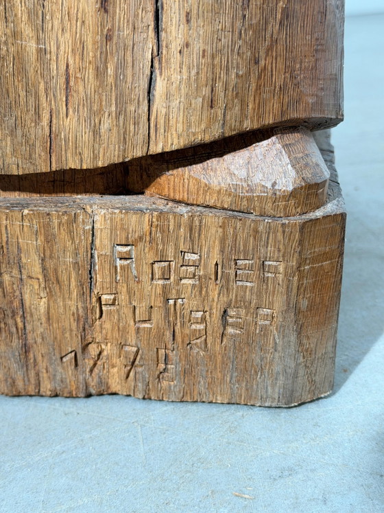 Rutger Rosier, Carved Wooden Female Sculpture XL (photo 6 of 6)