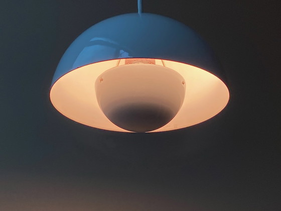 Image 1 of Vintage Verner Panton Flowerpot Emalliert Louis Poulsen