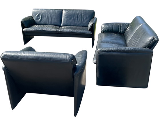 Image 1 of Leolux Bora Bora sofa set and armchair