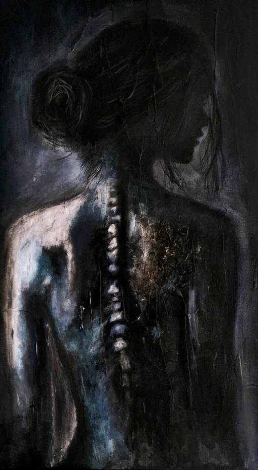 Tenuti insieme - Acrilico su tela - – kunst, Canvas (photo 2 of 9)