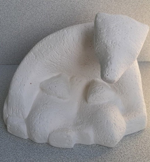 Poolbeer met welpen Orhan Otay