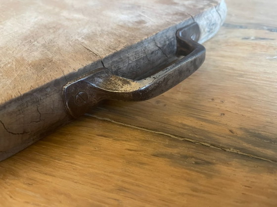 Image 1 of Bread board Snack board Cutting board beech wood antique French