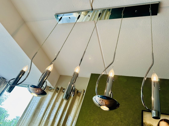 Brand Van Egmond Floating Candles Pendant Lamp 112 cm – Ceiling lights, rvs, Metal (photo 5 of 12)