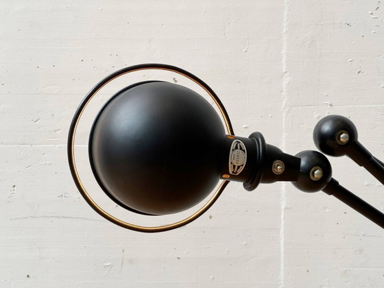 Image 1 of Three-arm clamp lamp by Jean-Louis Domecq for Jieldé, 1950s design